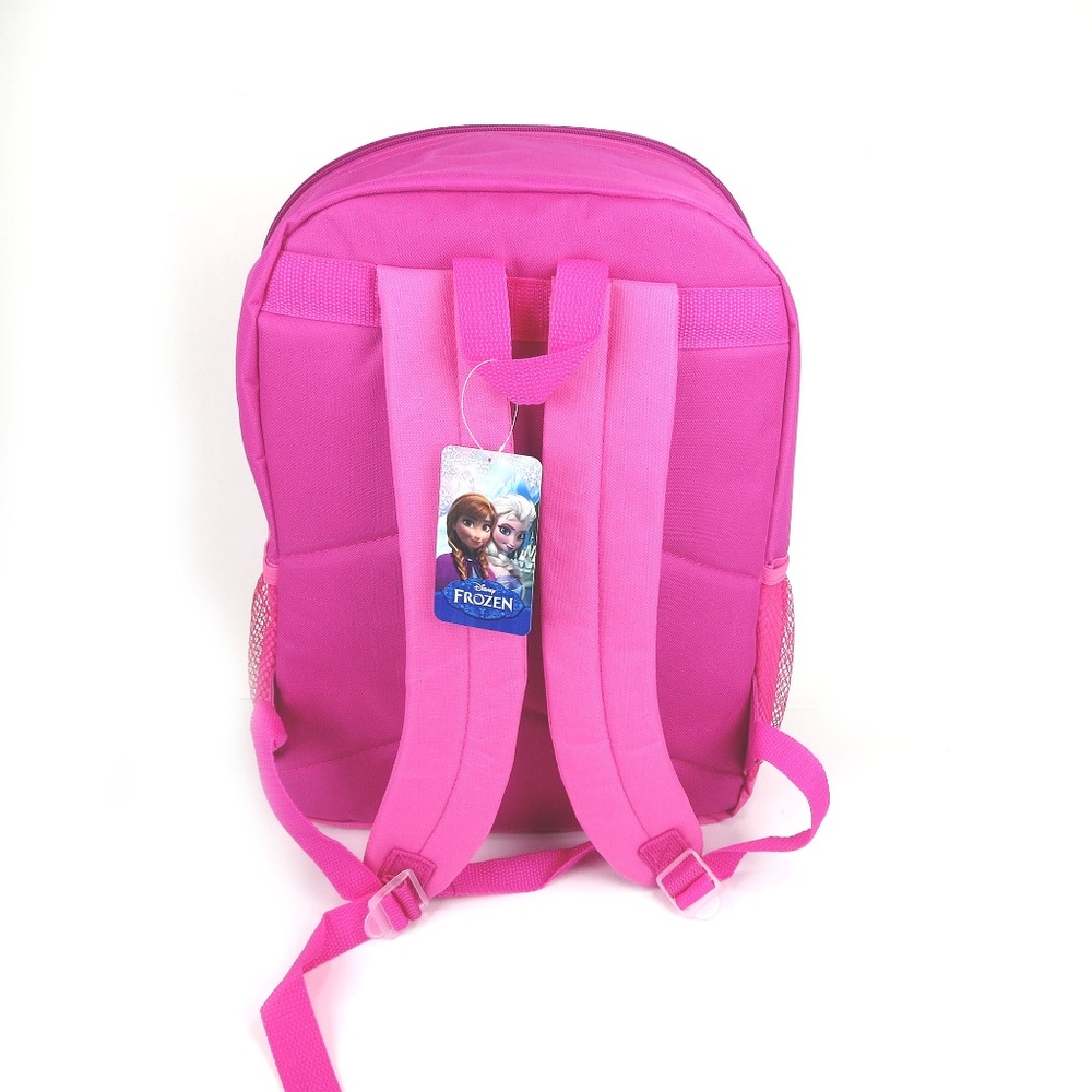 NWT Disney Frozen Anna/Elsa Pink Backpack - Picture 5 of 5